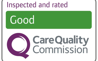 We received a positive evaluation from the (CQC) Care Quality Commission.